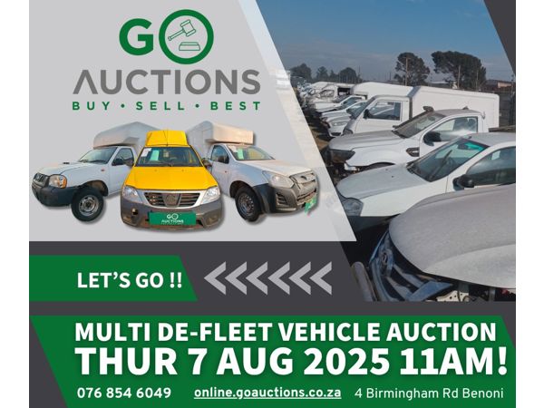 Multi De-Fleet Auction (7th August 2025)